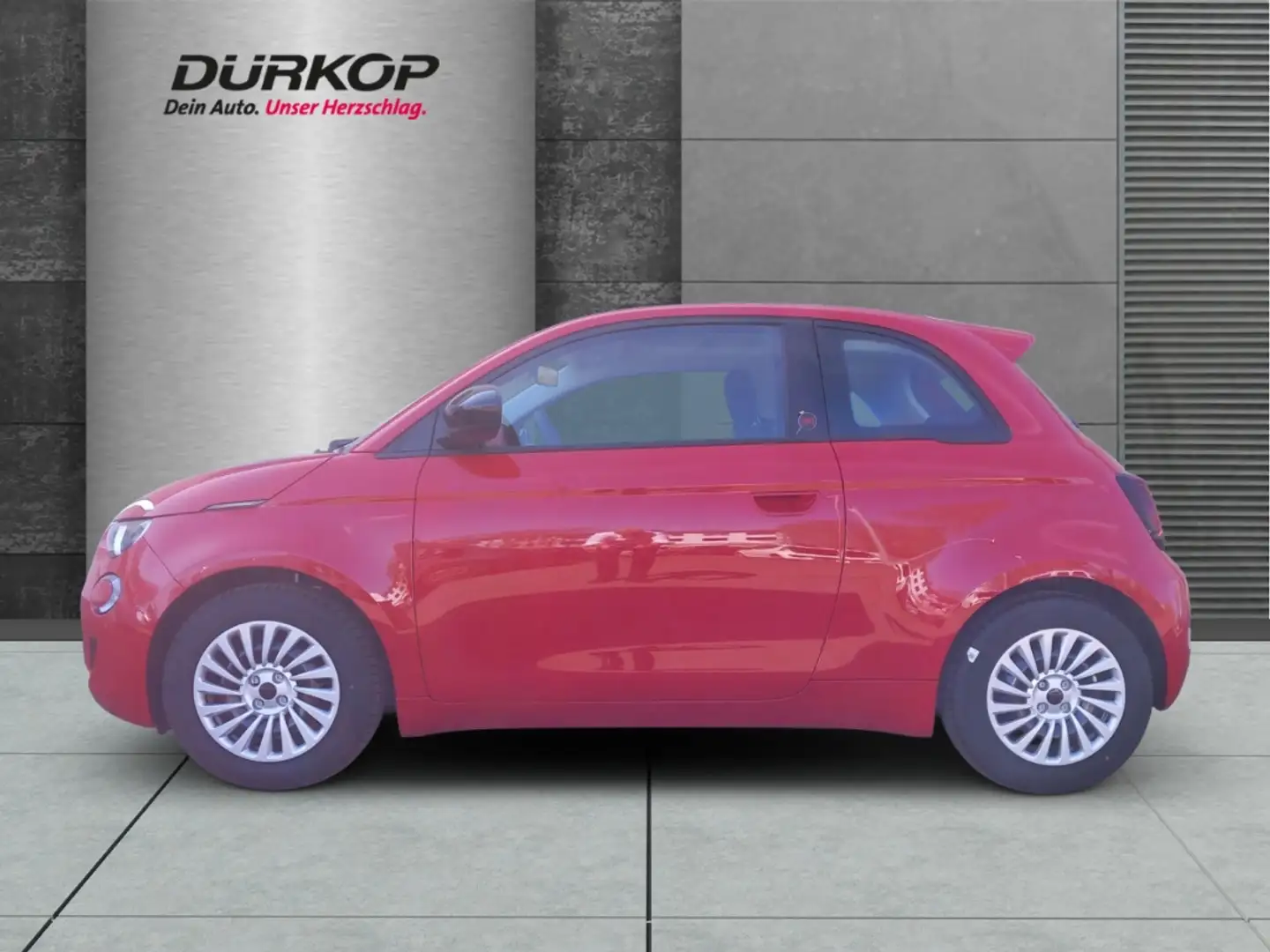 Fiat 500e Red Aktionsleasing Navi Apple CarPlay Android Auto Rouge - 2
