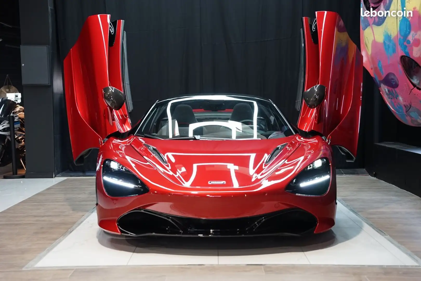 McLaren 720S SPIDER PERFORMANCE | Malus inclus MEMPHIS RED PACK CARBONE 1 + INTÉRIEUR LIFT BOWERS & WILKINS GARANTIE 03-2027 Красный - 2