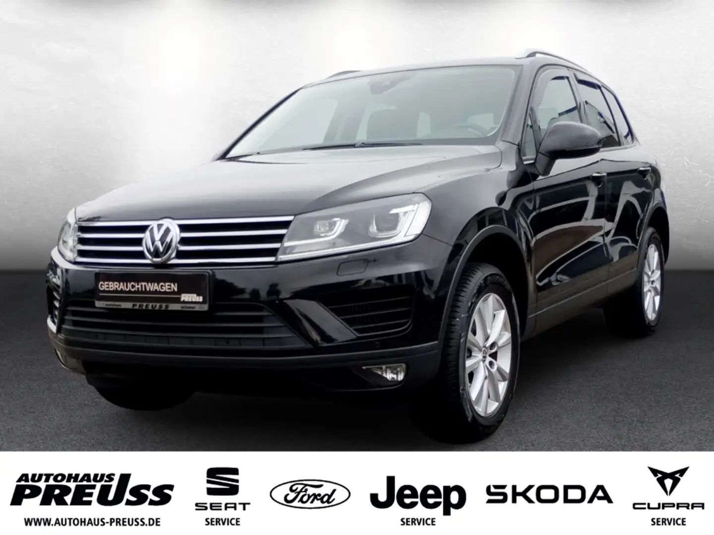 Volkswagen Touareg 4Motion Terrain Tech 3,0 TDI V6 Negru - 1