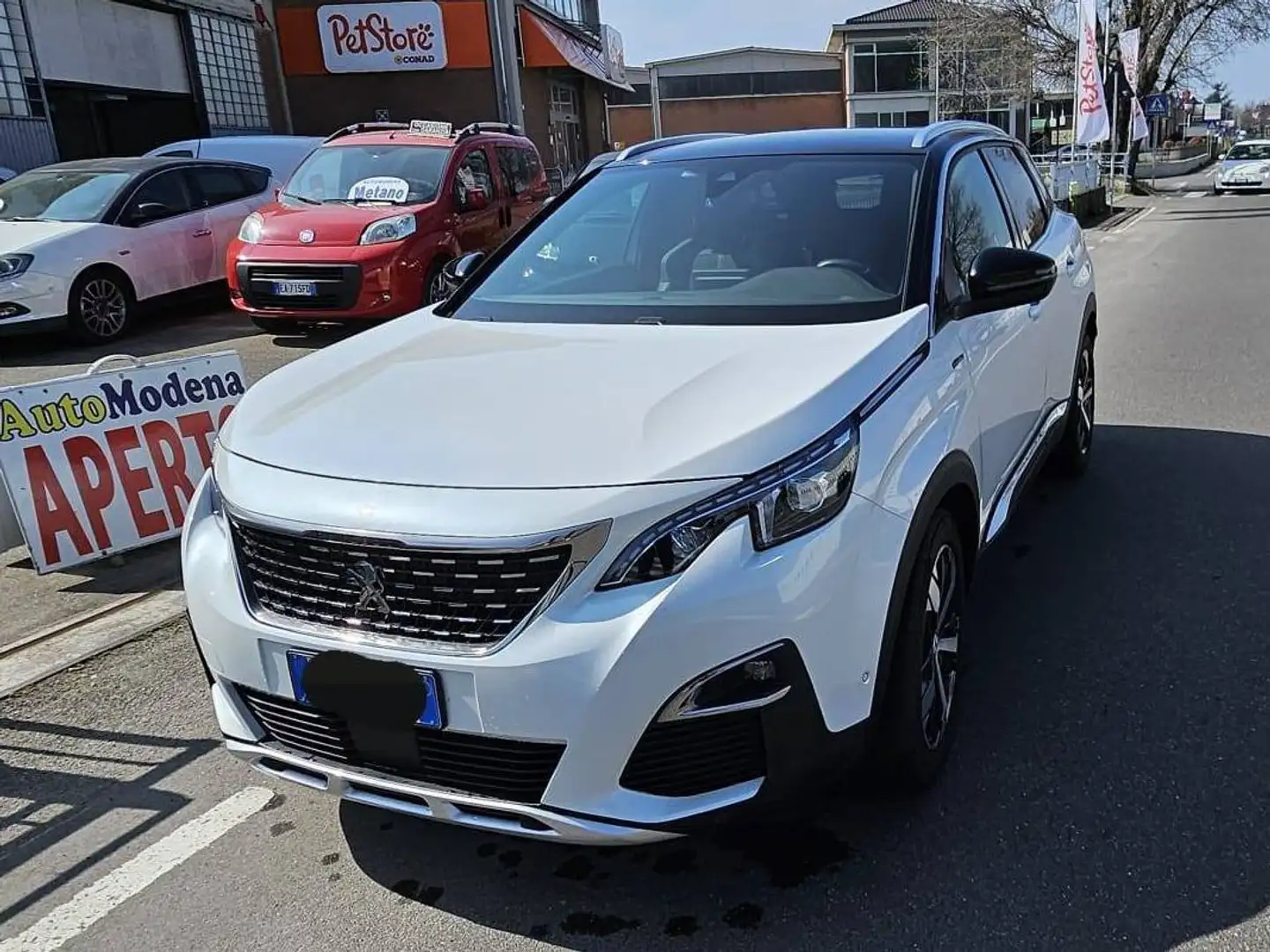 Peugeot 3008 3008 II 2016 1.5 bluehdi GT Line s Bianco - 1