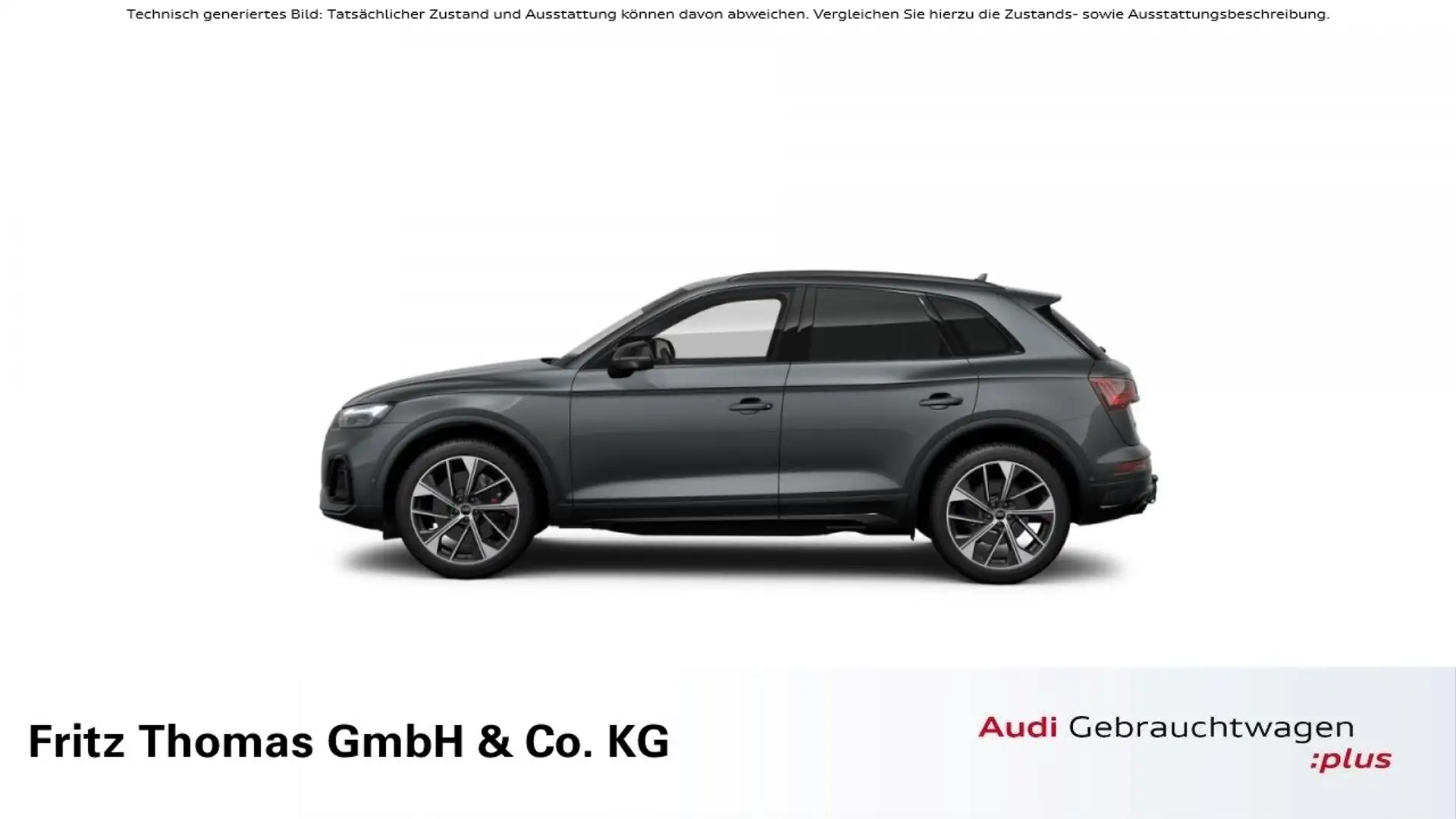 Audi SQ5 3.0 TDI MLED HuD Navi StHZ RKamera B&O Klima Navi Grau - 1