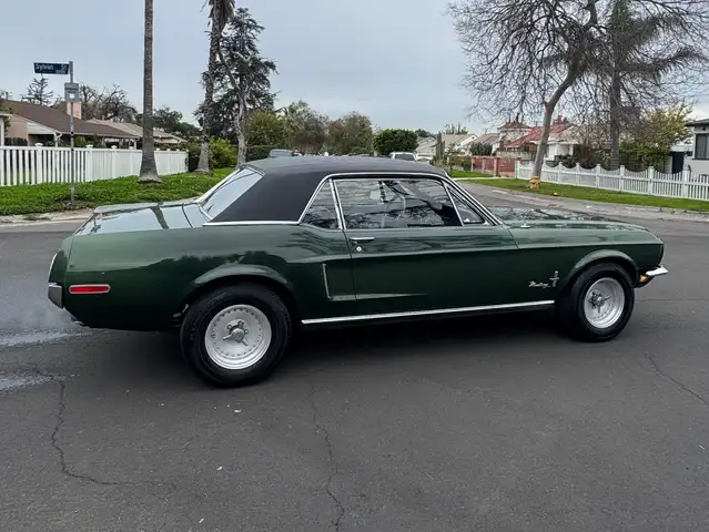 Ford Mustang 289ci V8, original Highland Green, CA-Car, Nice!