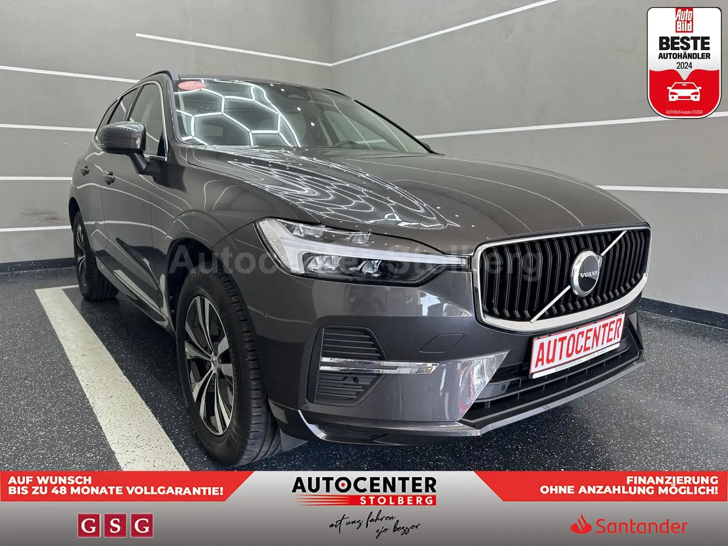 Volvo XC60 Momentum Pro AWD "1 HAND-PANO-LEDER-CAM" Grau - 2