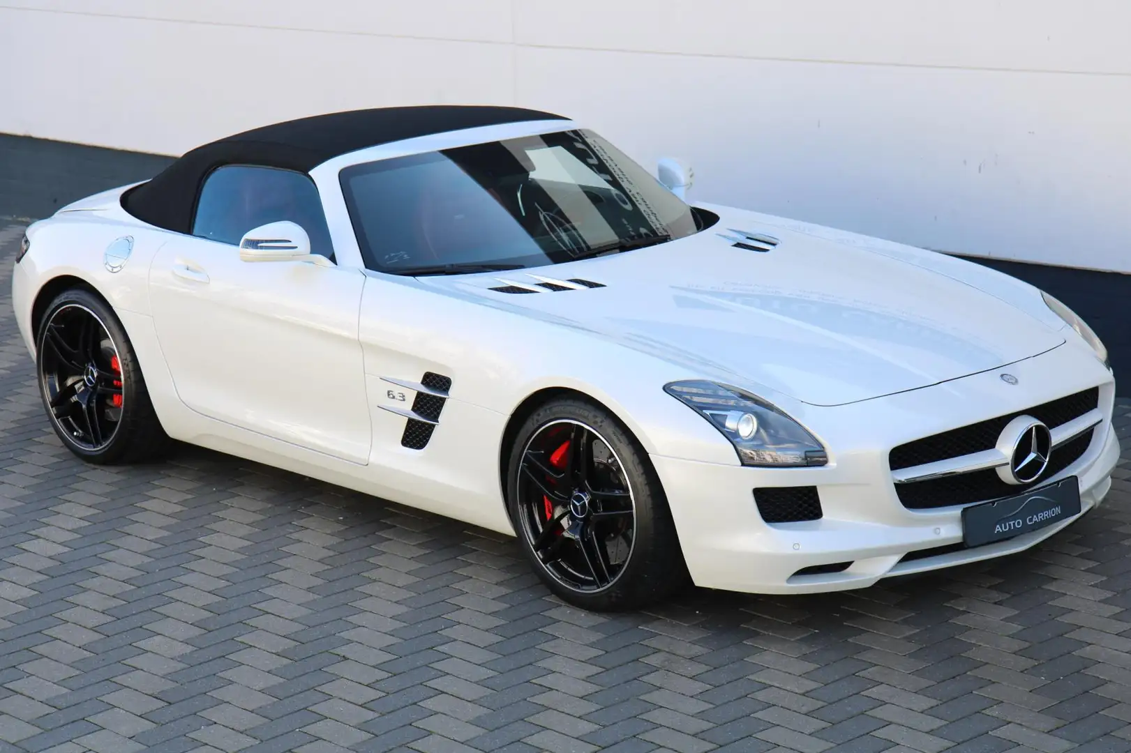 Mercedes-Benz SLS Roadster 6.3 AMG Ride Control DCT Topstaat Wit - 2