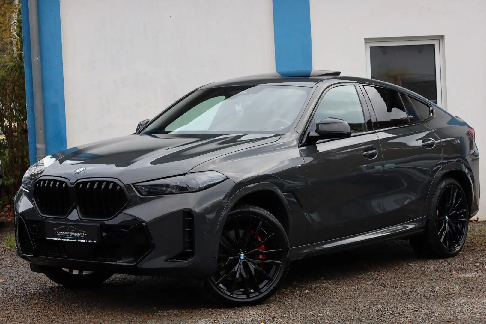 BMW X6 40D xDrive M Sport Pro/SKY-LGN/22"/VOLL/360° Gris - 1