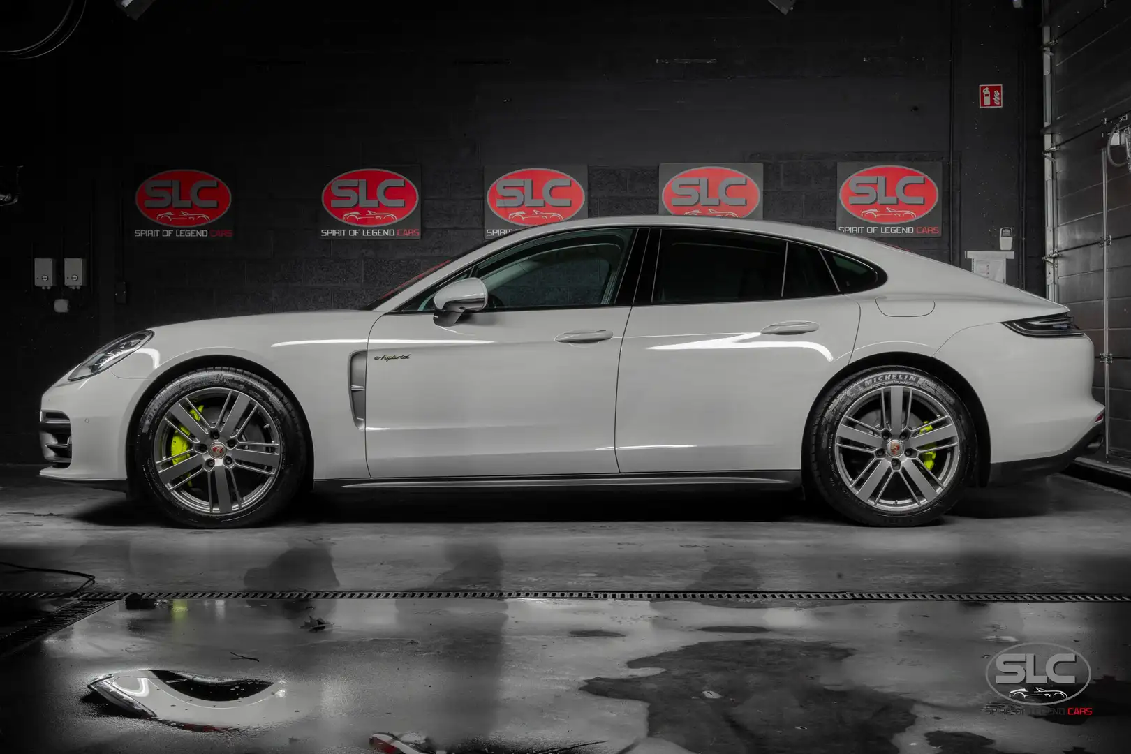 Porsche Panamera 4 E-Hybrid Platinium Edition ACC/Carbon/360°... Gris - 2