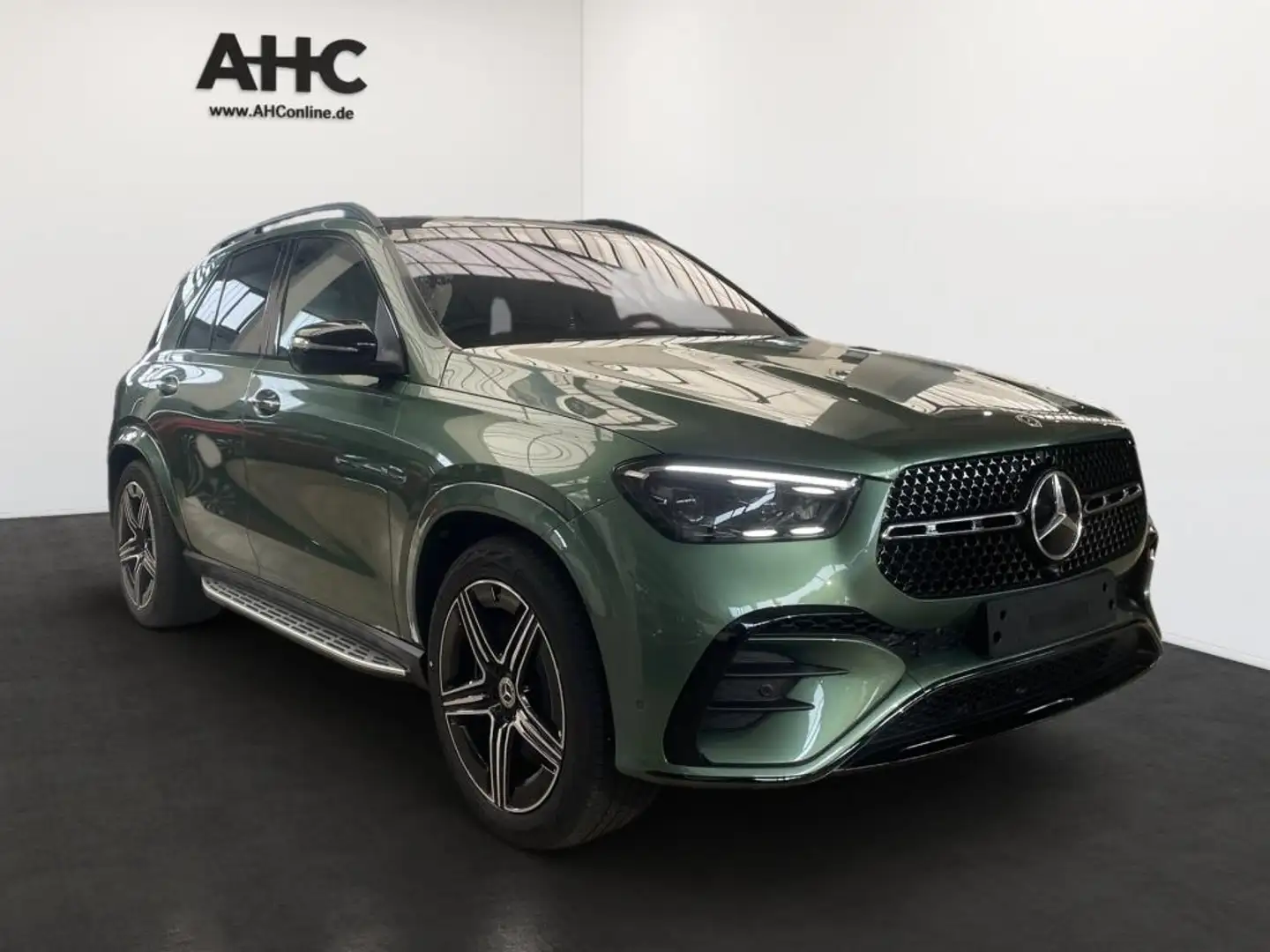Mercedes-Benz GLE 450 d 4MATIC +MANUFAKTUR+AHK+STANDHEIZUNG++ Grün - 2