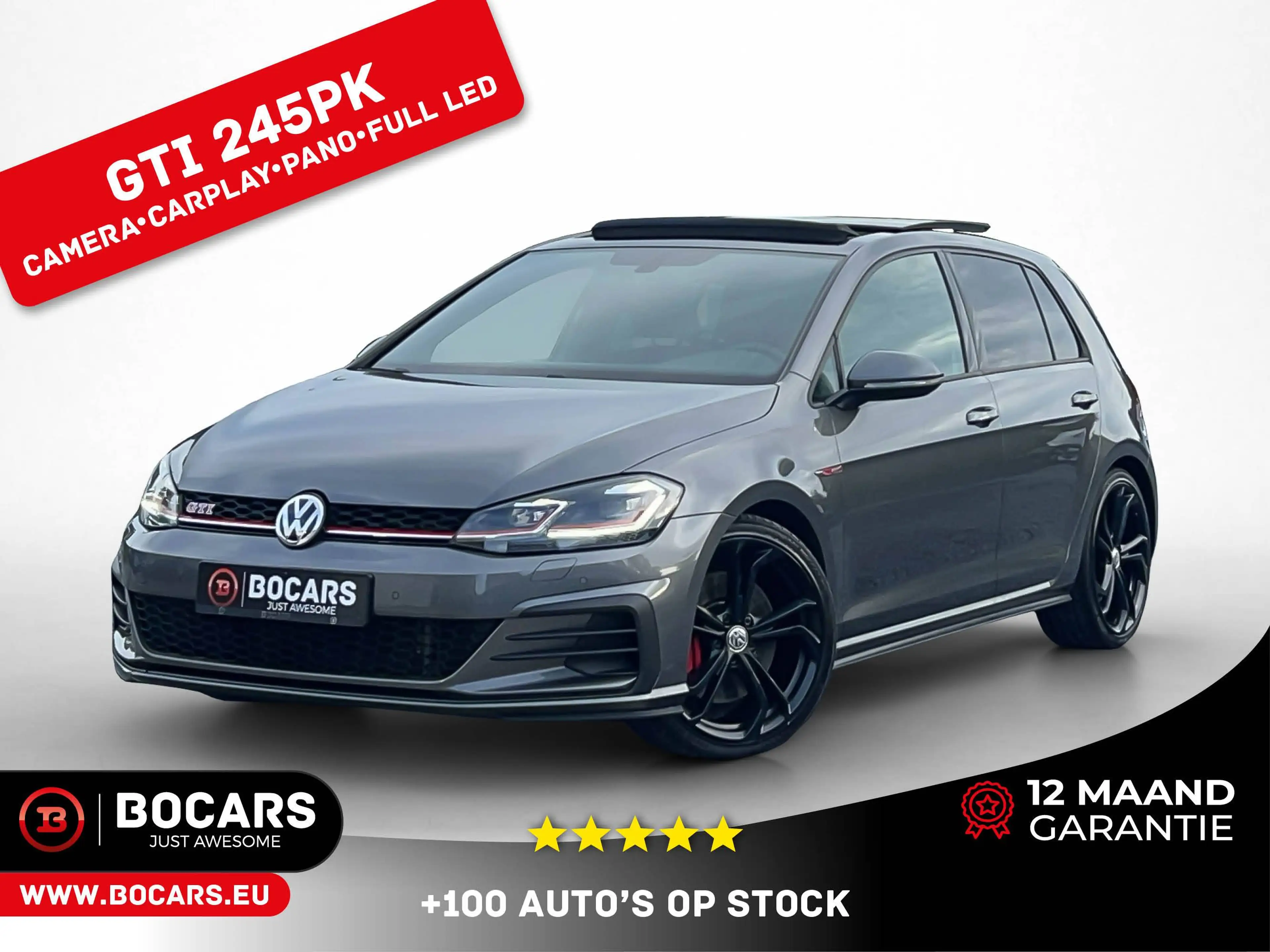 Volkswagen Golf GTI 2.0 TSI 245pk DSG • PANO • Full LED • Carplay • Keyless • Camera