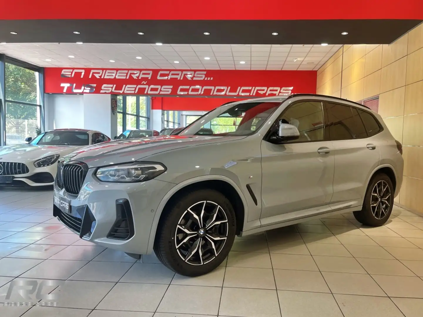 BMW X3 xDrive 20dA xLine M Sport Gris - 1