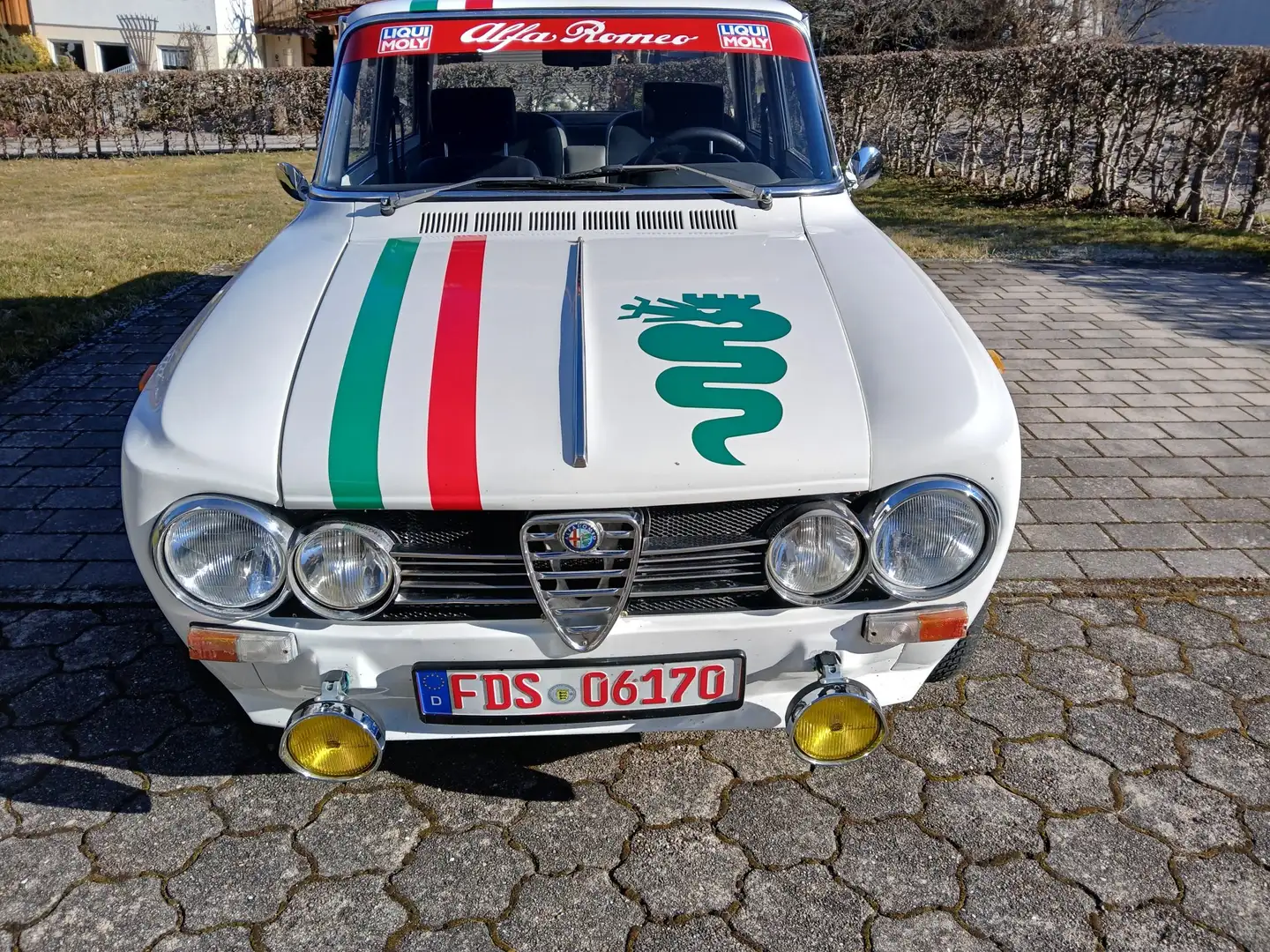 Alfa Romeo Giulia Super 1600 Biscione, Oldtimer, 2. Hand, Motor15tkm Weiß - 2