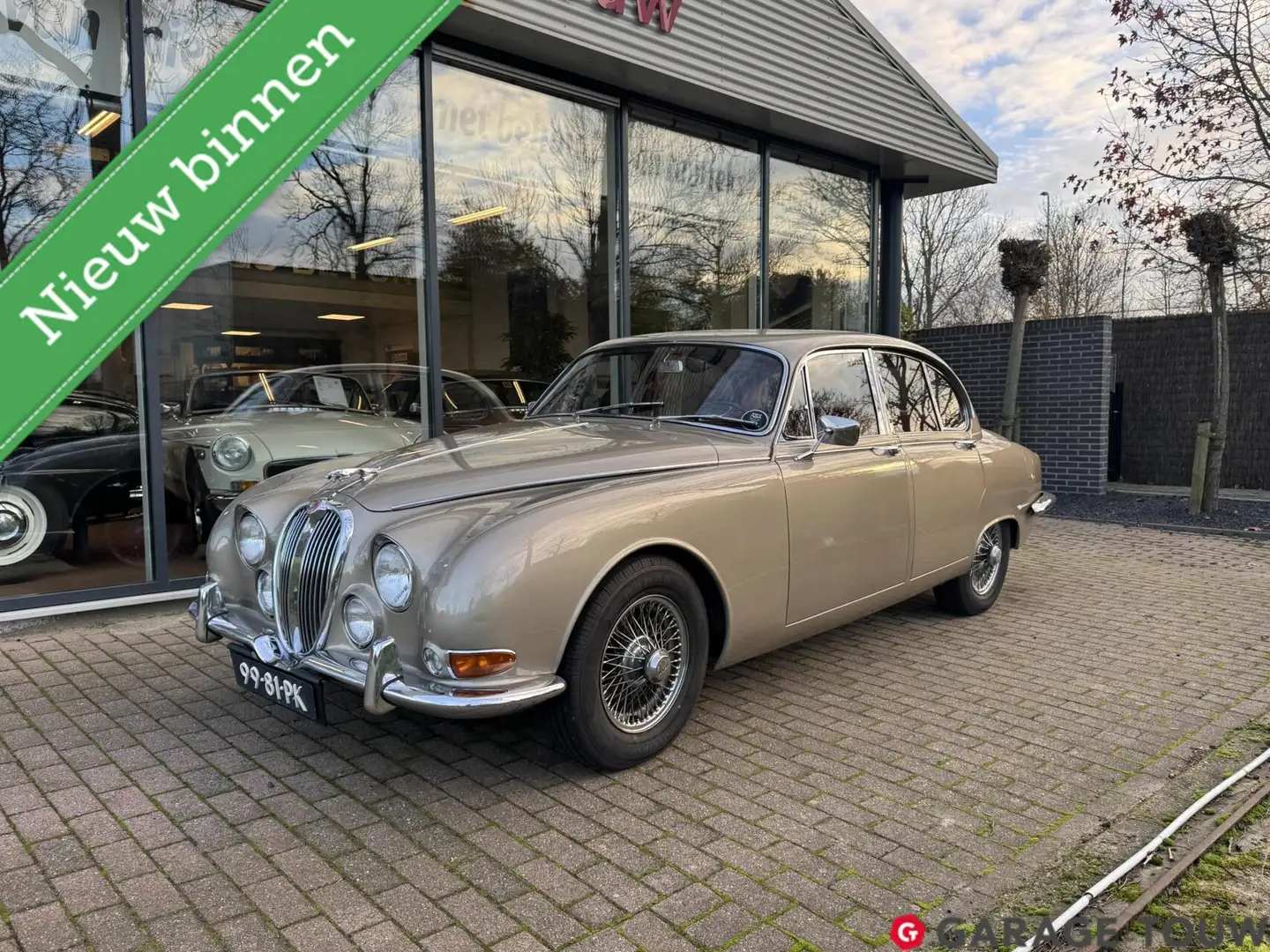 Jaguar S-Type 3.4 S Overdrive, origineel NL, gerestaureerd! Beige - 1
