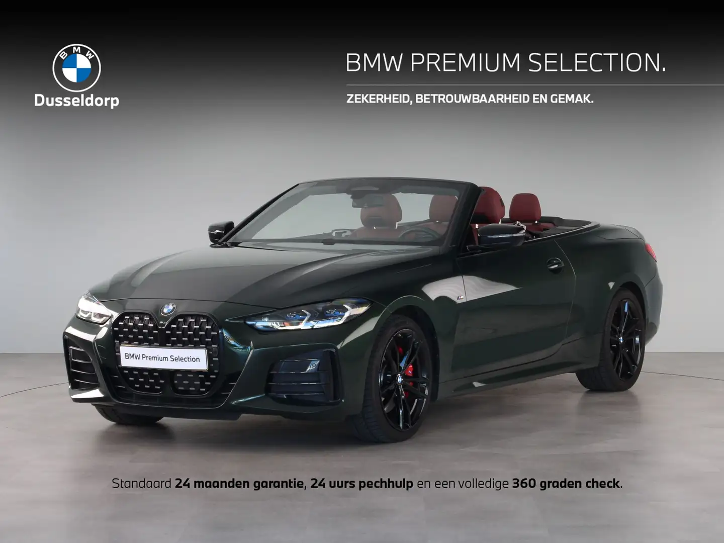 BMW 440 4 Serie M440i xDrive Cabrio High Executive Groen - 1