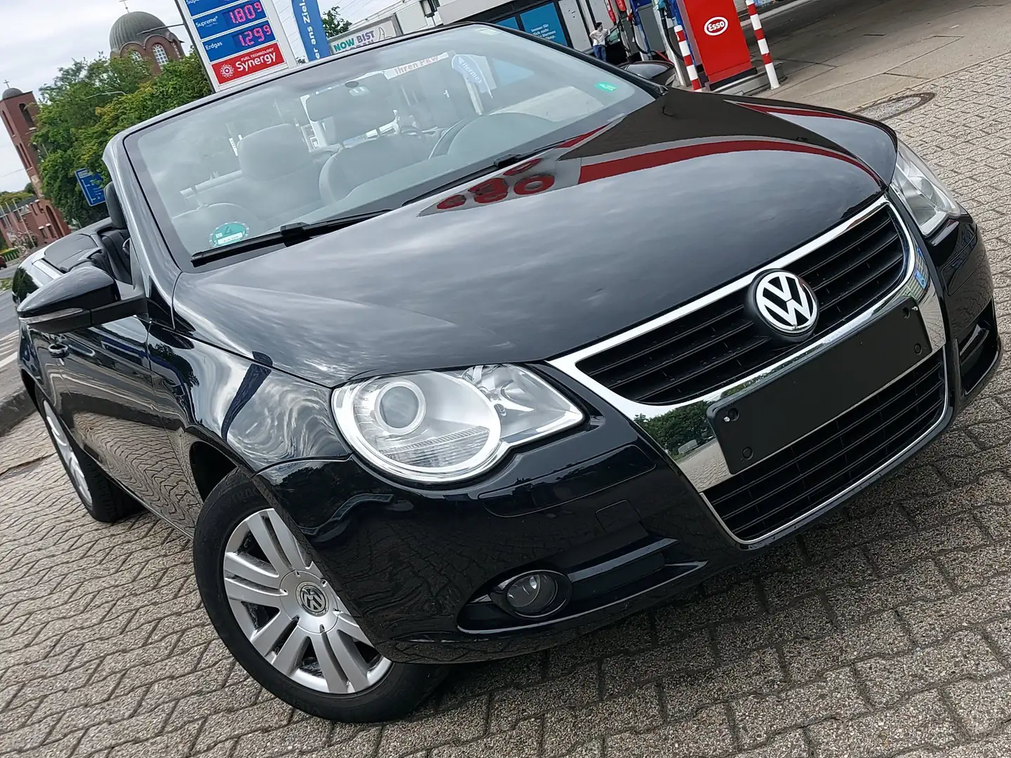 Volkswagen Eos 1.4,***2Hand,Klima,Tüv02/2027,Top zustand*** Schwarz - 2