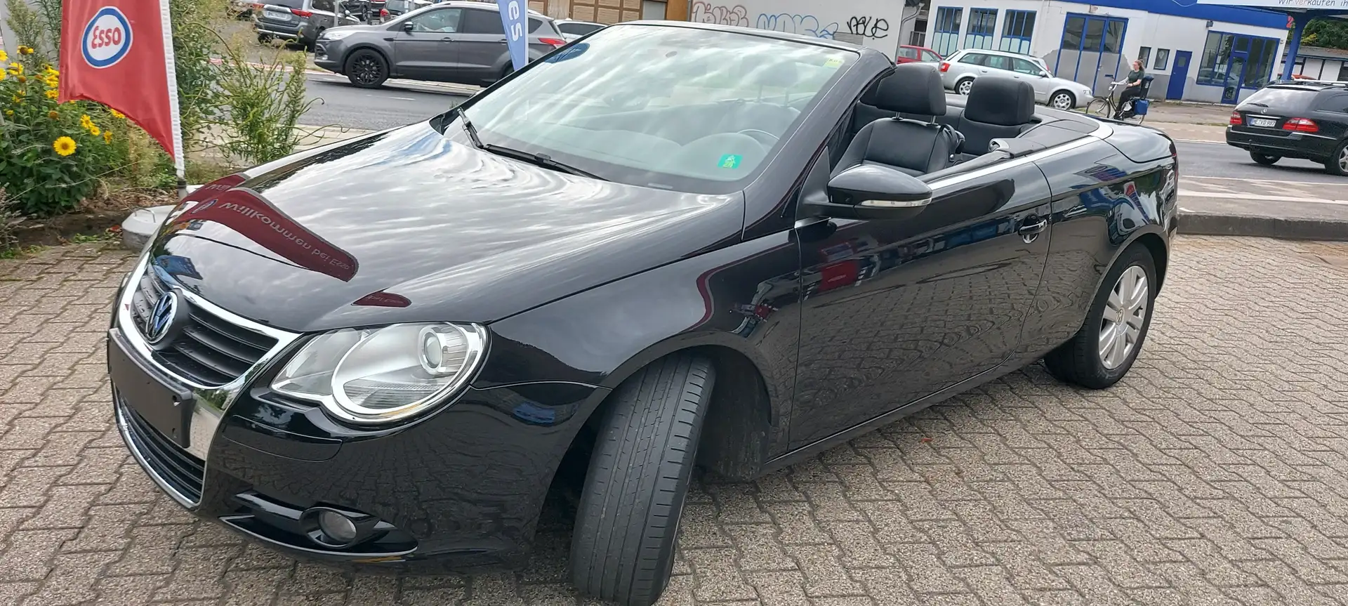 Volkswagen Eos 1.4,***2Hand,Klima,Tüv02/2027,Top zustand*** Schwarz - 1
