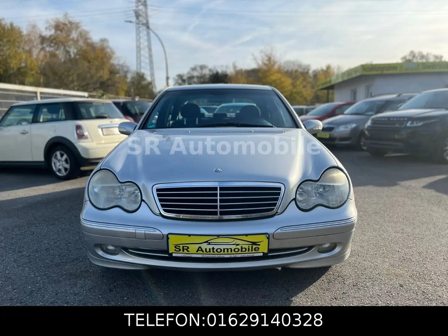 Mercedes-Benz C 180 AVANTGARDE*AUTOMATIK*KLIMA*SHZ*HU/AU NEU* Silber - 2