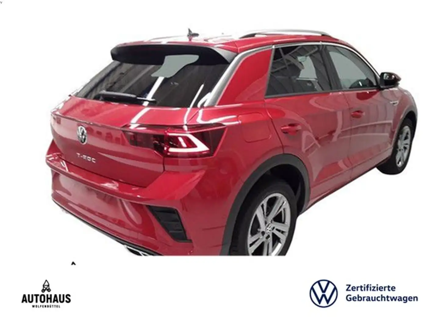 Volkswagen T-Roc R-Line 1.5 TSI DSG AHK KAMERA LED NAV SHZ Rood - 2