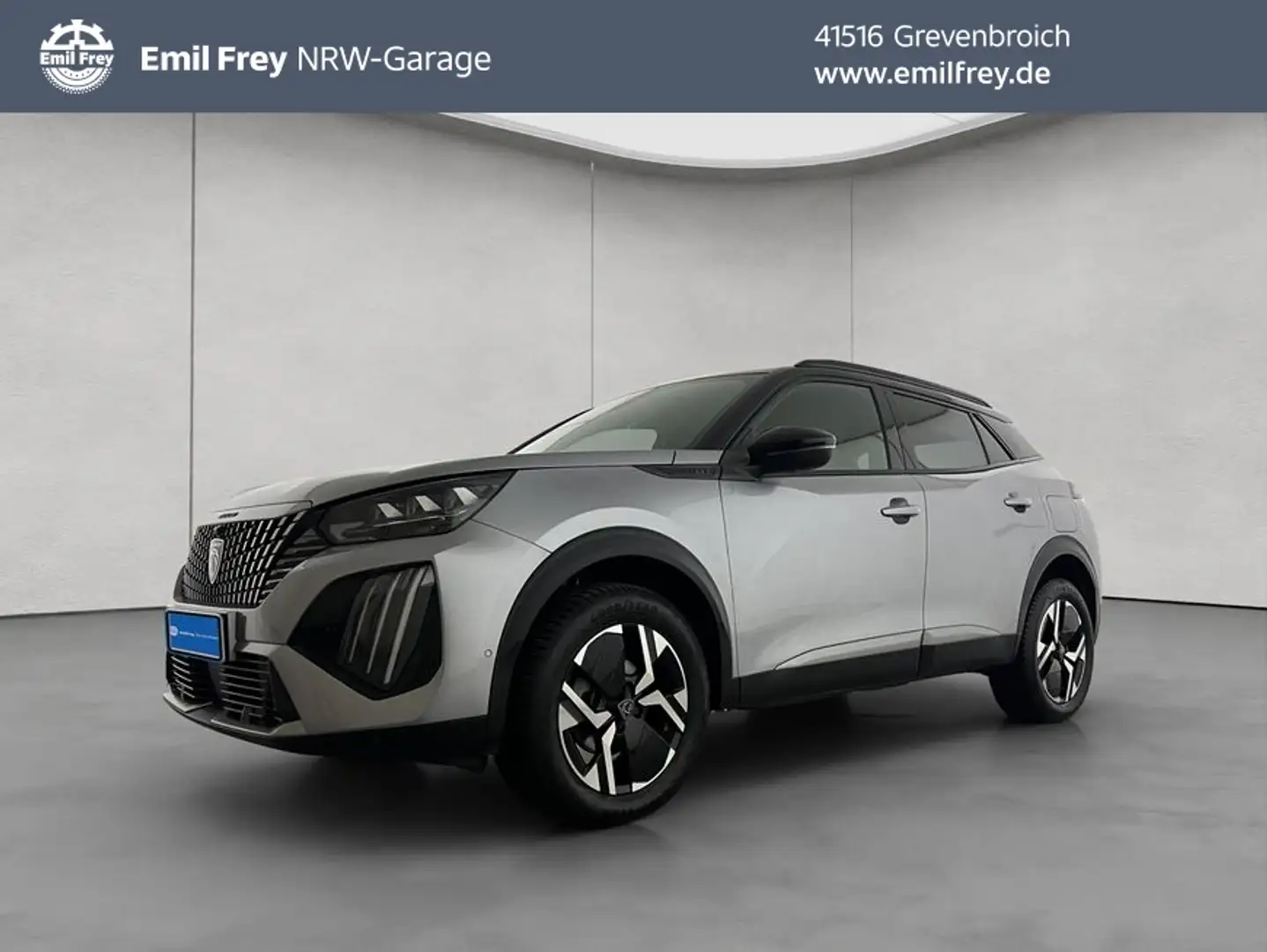 Peugeot 2008 PureTech 130 EAT8 GT Silber - 1