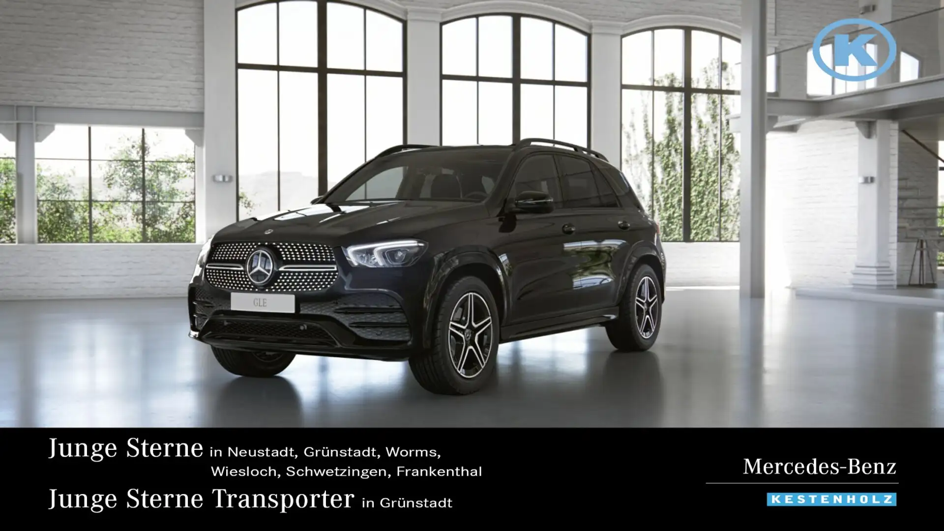 Mercedes-Benz GLE 400 GLE 400 d 4M AMG+AIRM+STHZ+NIGHT+AHK+DISTRO+PANO Schwarz - 1