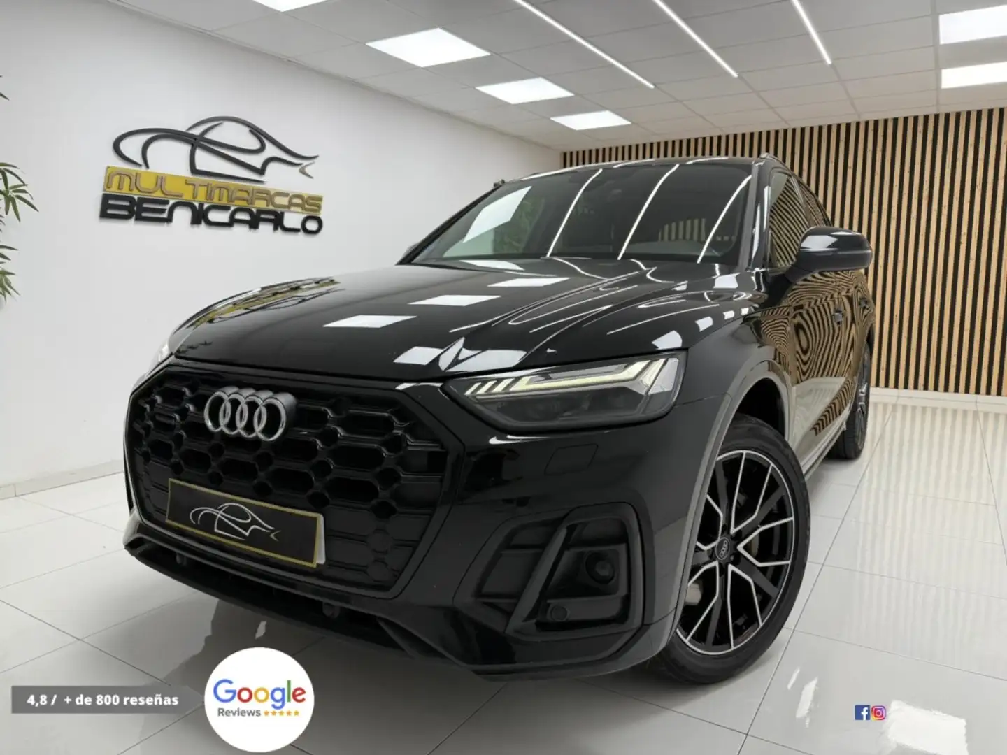 Audi Q5 50 TFSIe Black line quattro-ultra S tronic Noir - 1