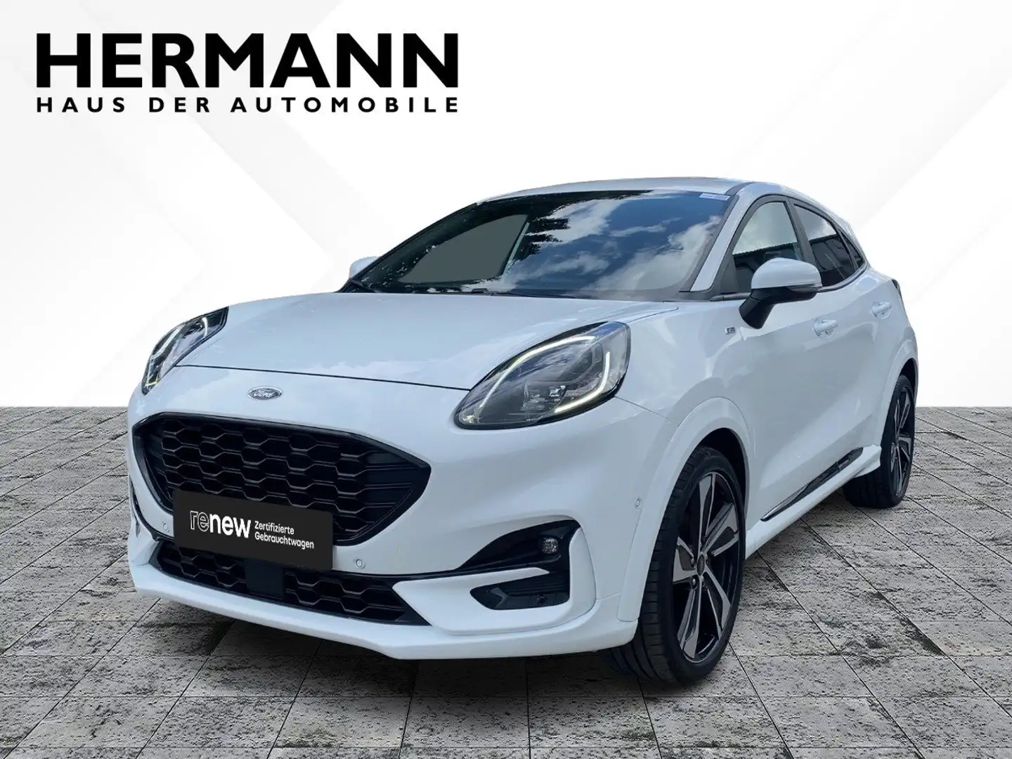 Ford Puma 1.0 EcoBoost ST-Linie ST-Line CAM*LED*NAVI Weiß - 1