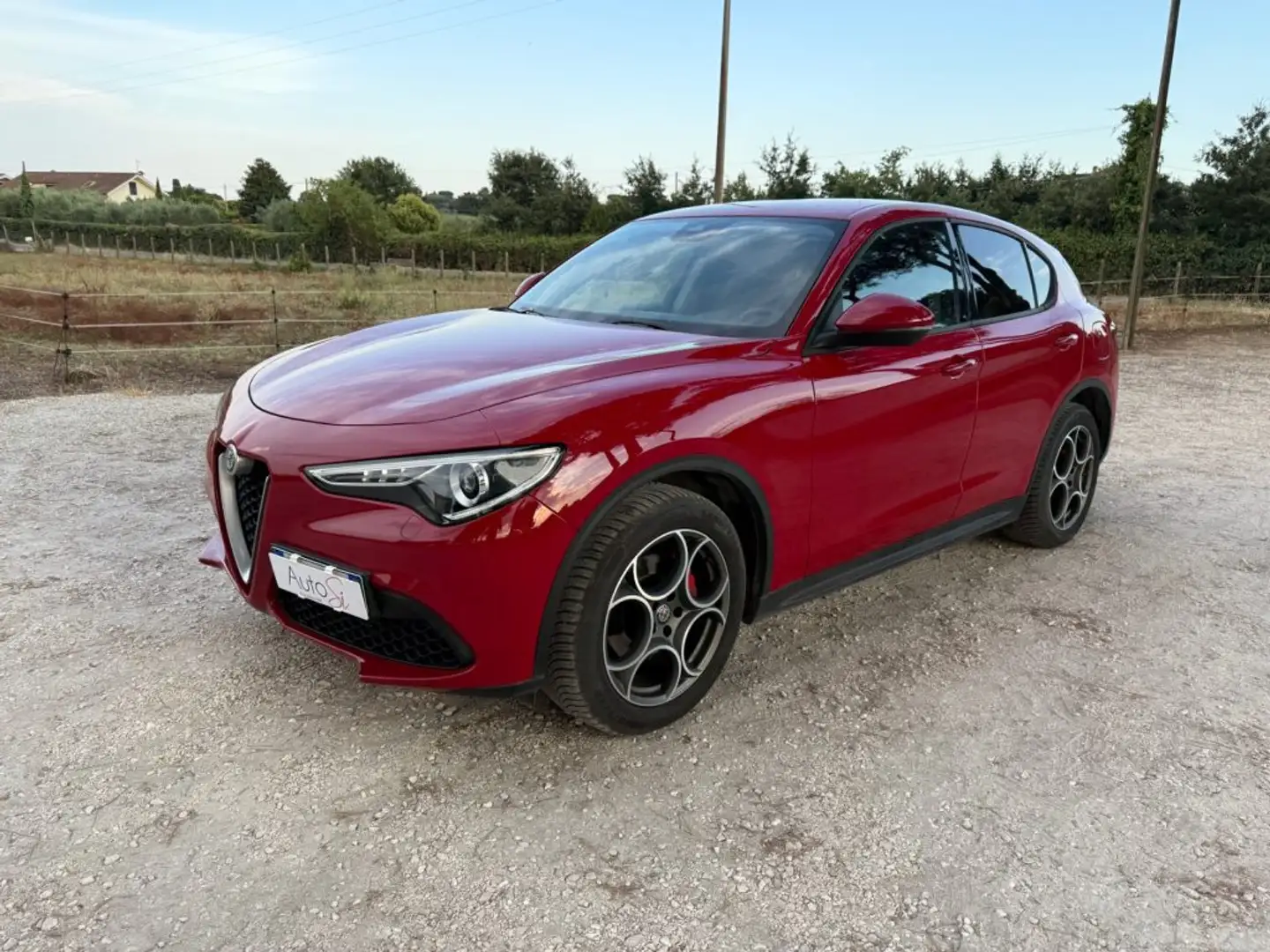Alfa Romeo Stelvio 2.2 Turbodiesel 160 CV AT8 RWD Sport-Tech Rosso - 1