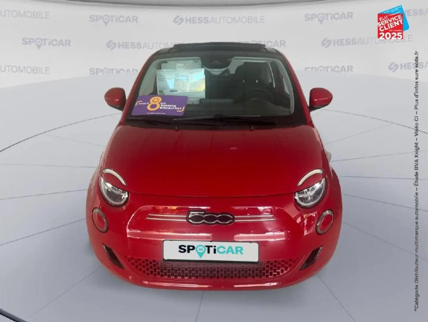Fiat 500C E 118CH PACK CONFORT \u0026 STYLE MY24 Rouge - 2