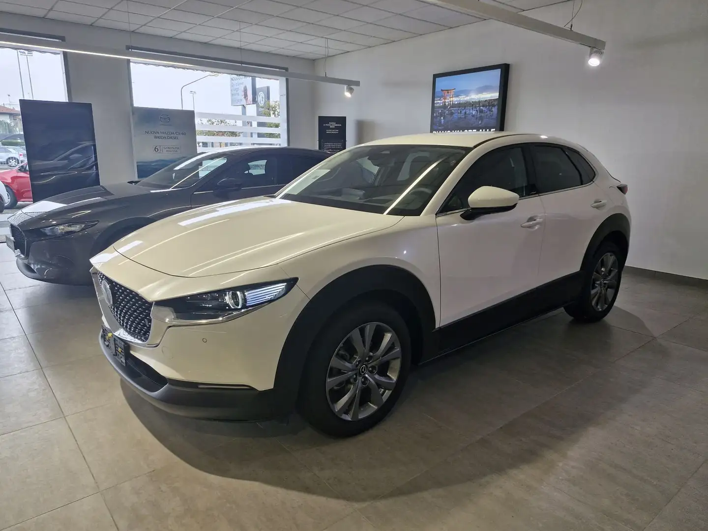 Mazda CX-30 2.0L e-Skyactiv-G 150 CV  Hybrid 2WD Exclusive Li Bianco - 1