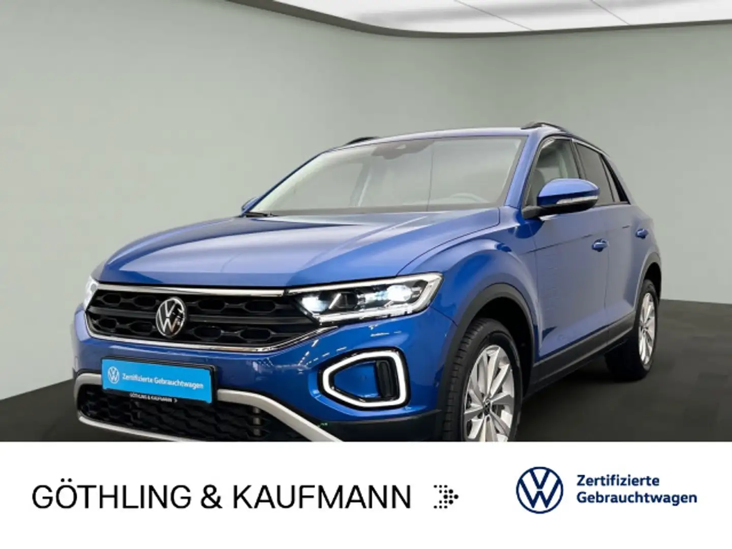 Volkswagen T-Roc T-ROC 1.5 TSI Life*LED*Digital*App-Connect*ACC*P Blauw - 1