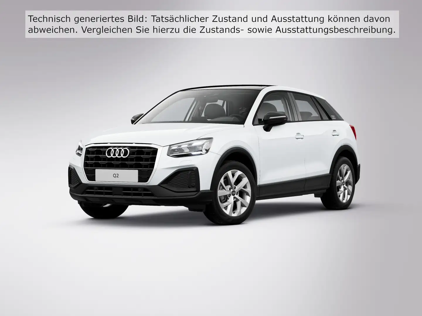 Audi Q2 35 TFSI 6-Gang AHK MATRIX PDC RFK PANO Weiß - 2