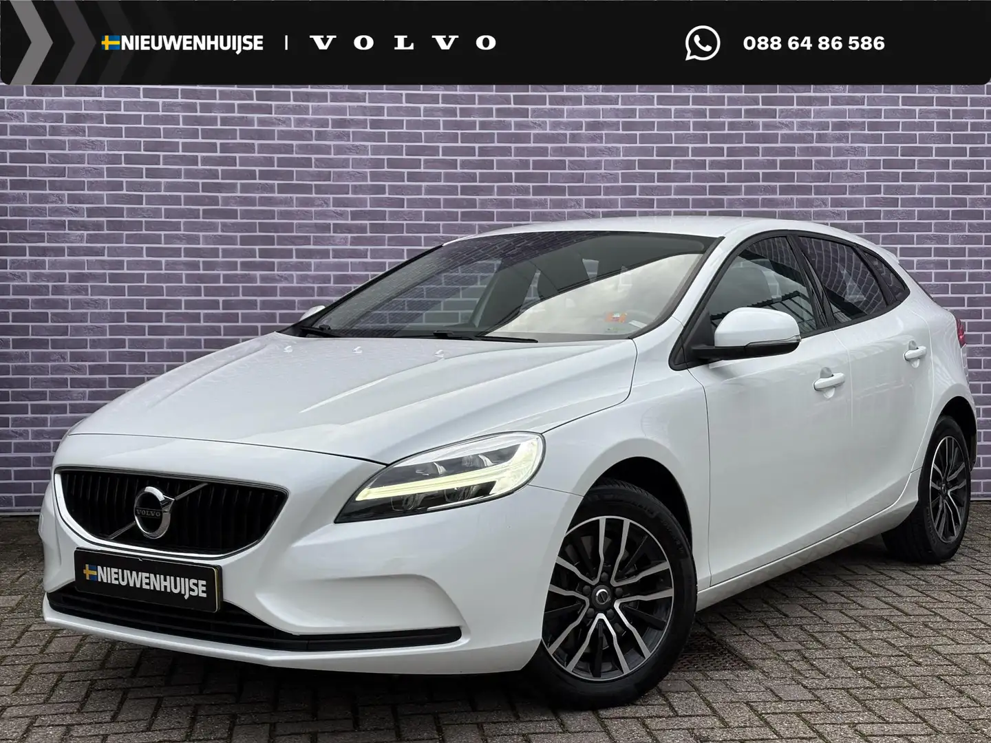 Volvo V40 1.5 T2 Polar+ | Stoelverwarming | Trekhaak | Volvo Blanc - 1