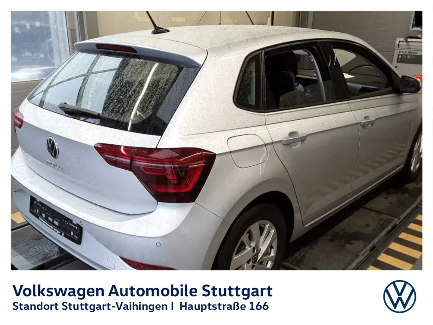 Volkswagen Polo 1.0 TSI Style AHK Klima SHZ Silber - 2