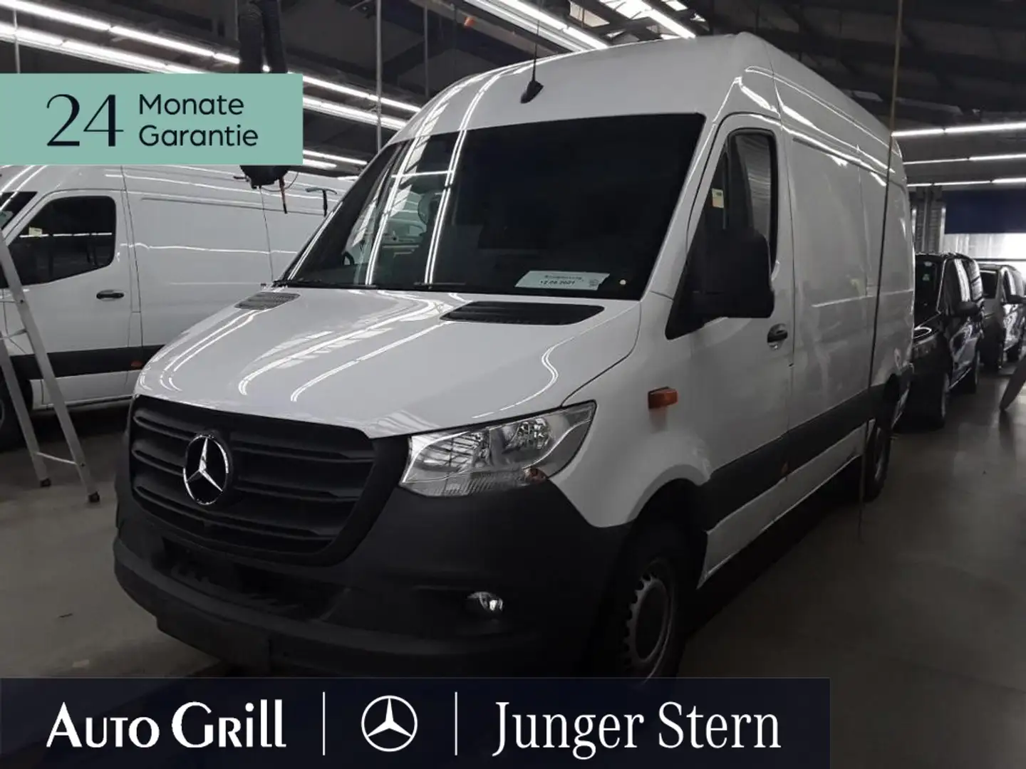 Mercedes-Benz Sprinter 317 Kasten *3665*Klima*Navi*360Kam Weiß - 2