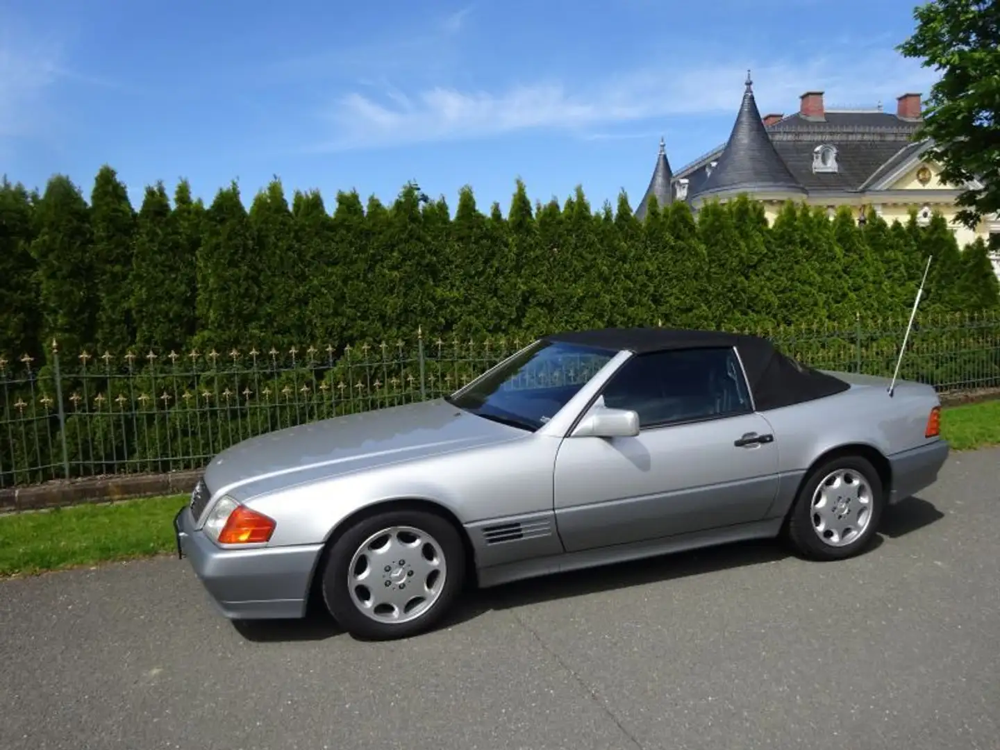 Mercedes-Benz SL 500 Im Kundenauftrag guter Zustand TÜV Neu Plateado - 1