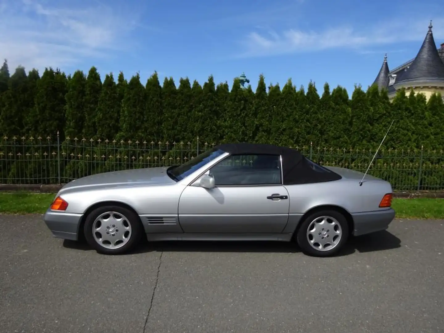 Mercedes-Benz SL 500 Im Kundenauftrag guter Zustand TÜV Neu Plateado - 2