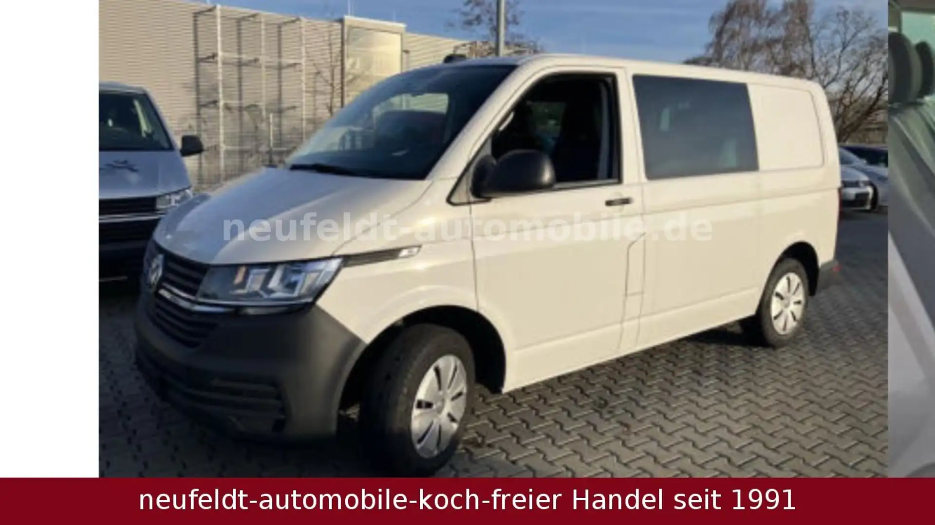 Volkswagen T6 Transporter T6.1 Kasten PLUS DOKA Mixto Comfortline 6Sitze Weiß - 1