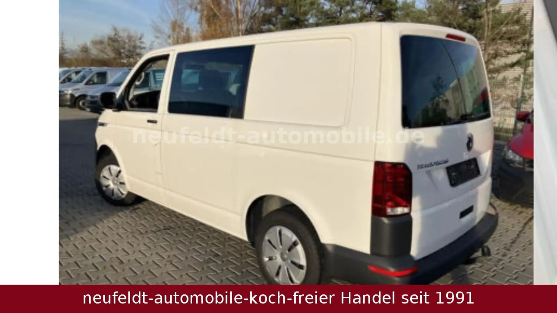 Volkswagen T6 Transporter T6.1 Kasten PLUS DOKA Mixto Comfortline 6Sitze Weiß - 2