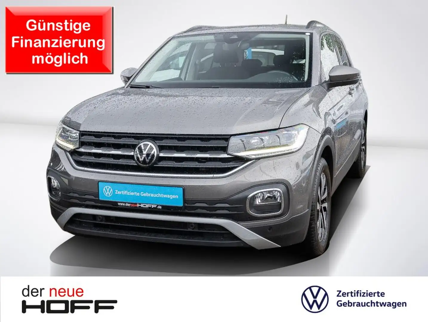 Volkswagen T-Cross 1.0 TSI ACTIVE LED Kamera Navi ACC App-Con. Grau - 1