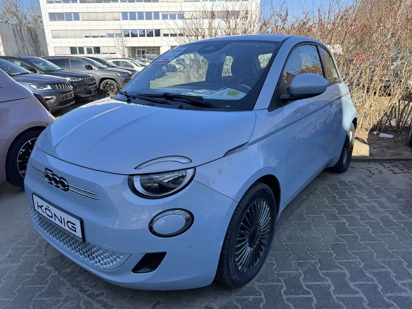 Fiat 500e Icon Carplay Klimaautomatik - Navigation Blauw - 1