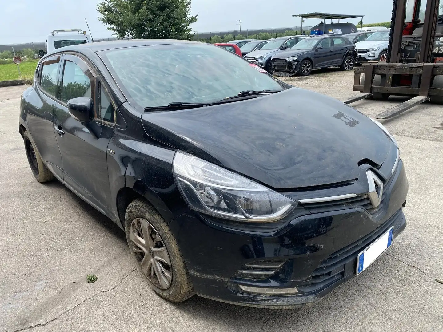 Renault Clio 1.5 dci energy Life 75cv my18 ALLUVIONATA Noir - 2