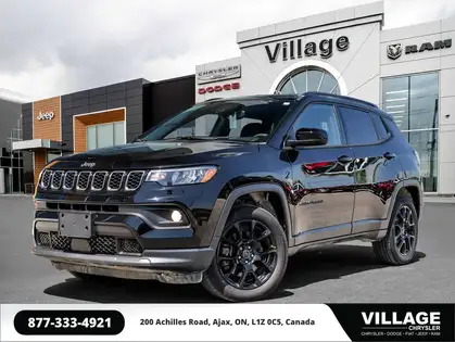 Black 2025 Jeep Compass SUV / Crossover 8-Speed Automatic
