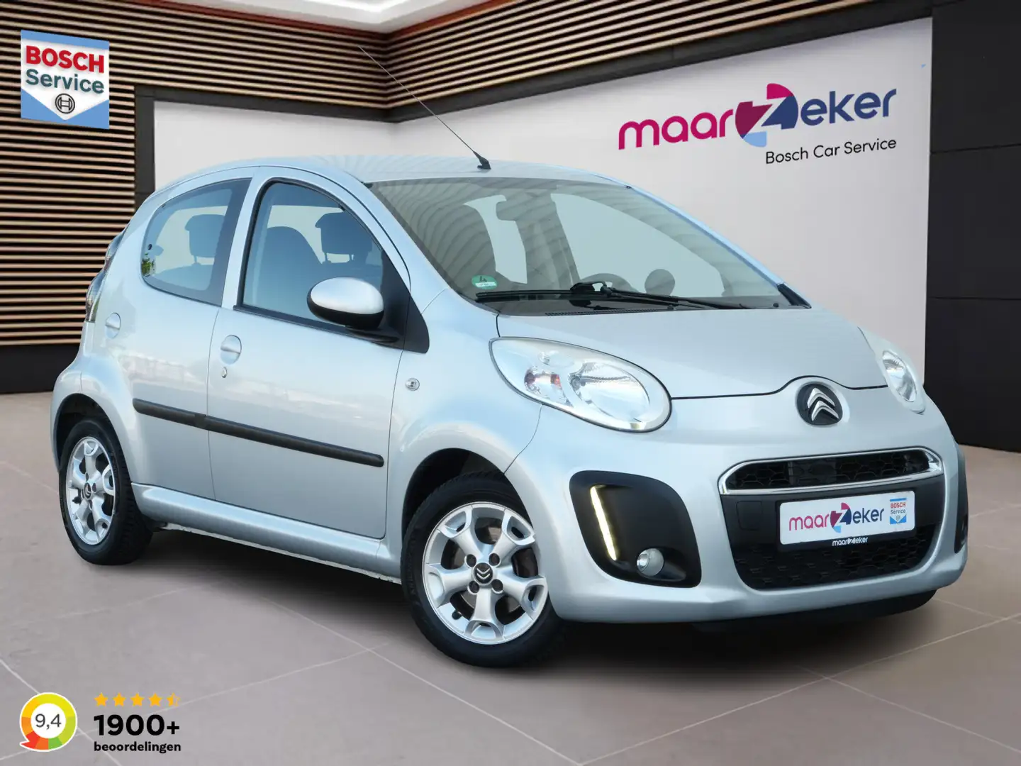 Citroen C1 1.0 Tendance 5drs ✅All Season✅Airco✅LED Dagrij✅Sch Grijs - 1