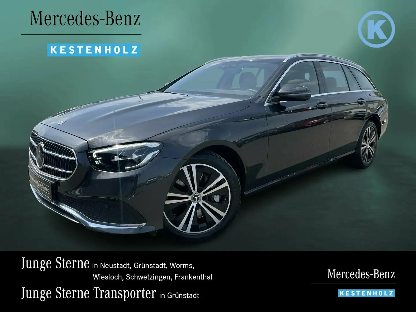 Mercedes-Benz E 400 E 400 d 4M T AVANTGARDE+DISTRO+ABC+AHK+KAMERA Navi Gris - 1
