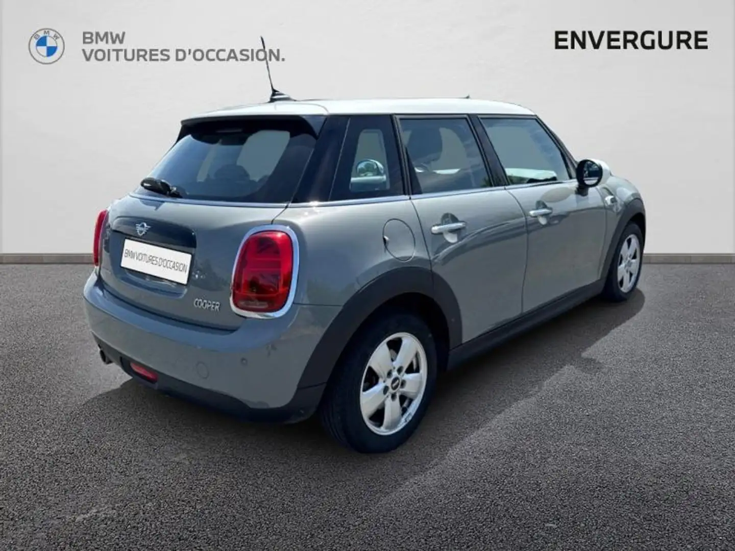 MINI Cooper Cooper 136ch Business Design BVA7 Euro6d-T Gris - 2