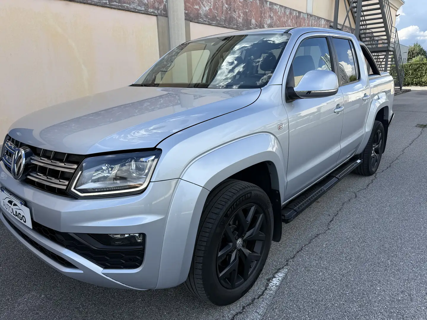 Volkswagen Amarok DC 3.0 V6 tdi Highline 4motion perm. 258cv auto Grigio - 2