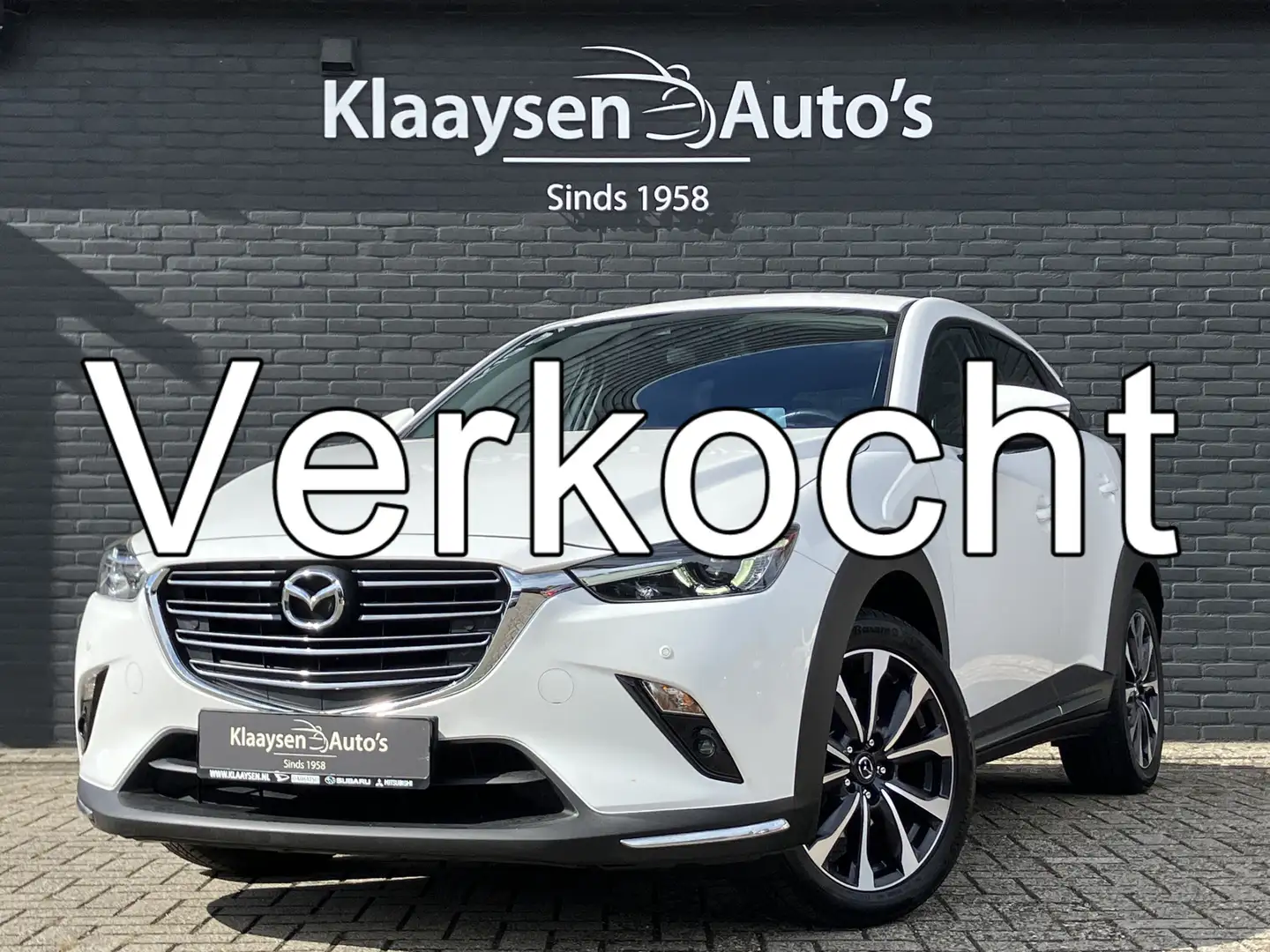 Mazda CX-3 2.0 SkyActiv-G 120 GT-M AUT. | 1e eigenaar | deale Wit - 1