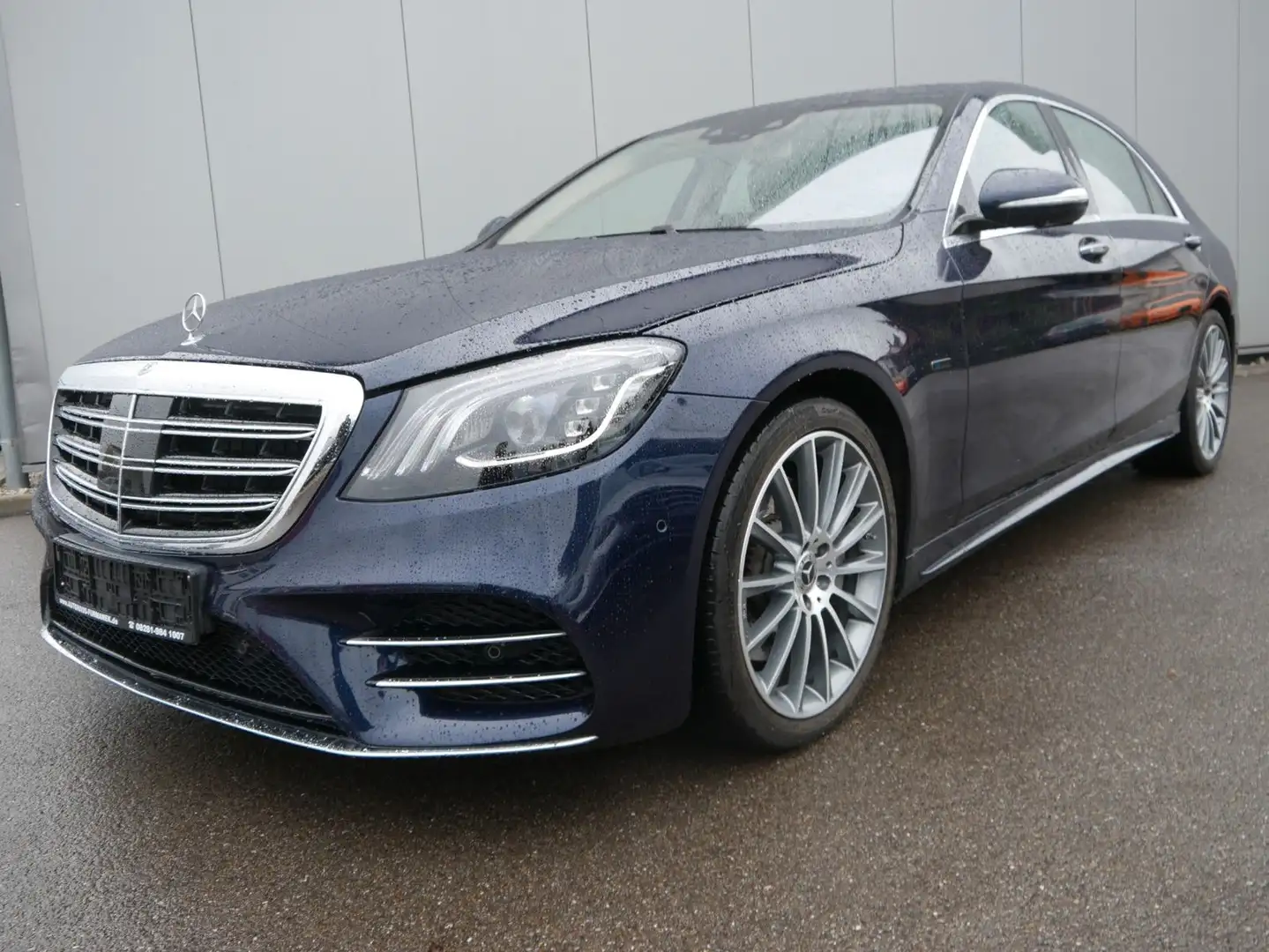 Mercedes-Benz S 560 e Lim Lang  AMG-Line MASSAGE/360°/BURM/DIST Blau - 1