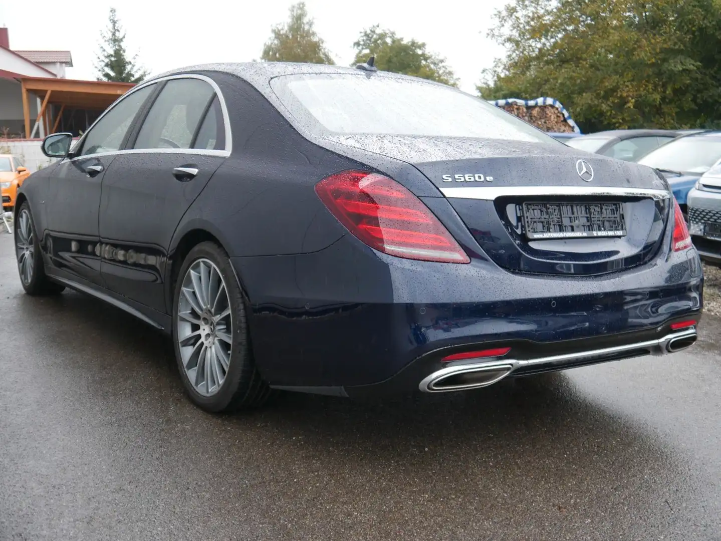 Mercedes-Benz S 560 e Lim Lang  AMG-Line MASSAGE/360°/BURM/DIST Blau - 2