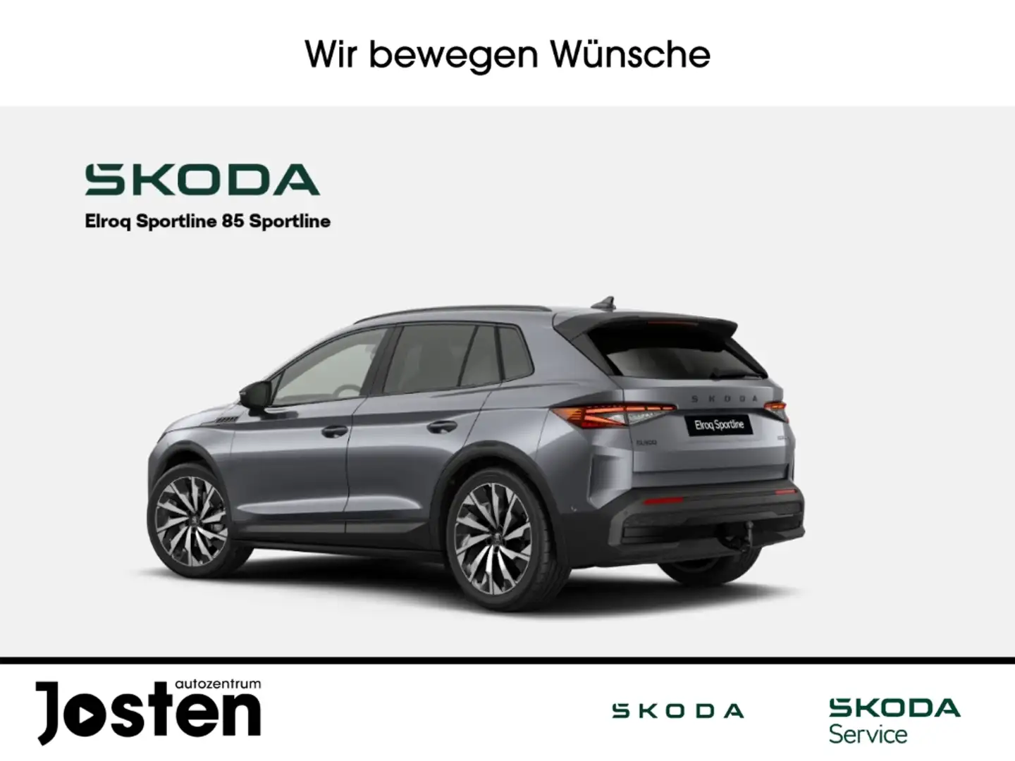 Skoda Elroq 85 Sportline MAXX DCC Winter AHK 21''-LM Grau - 2