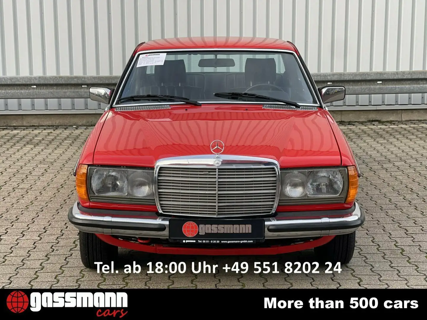Mercedes-Benz 280 CE Coupe C123 Rood - 2