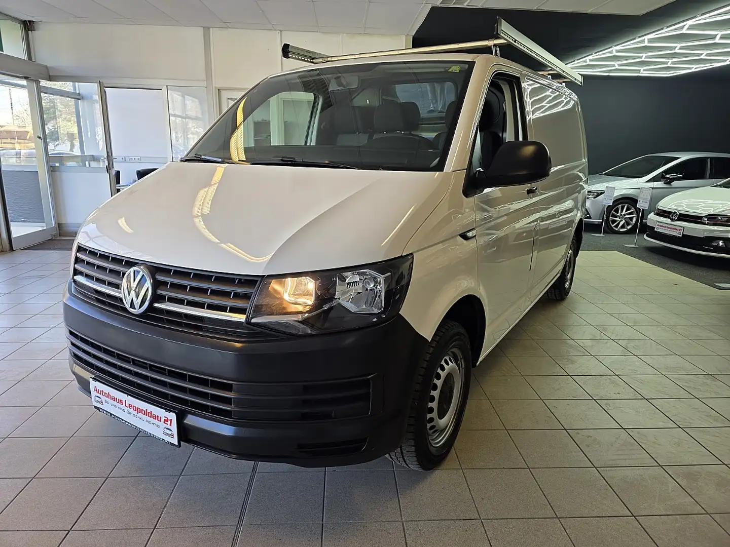 Volkswagen T6 Transporter T6 Kastenwagen 2,0 TDI BMT* Ertstbesitz*Klimaan... Weiß - 1